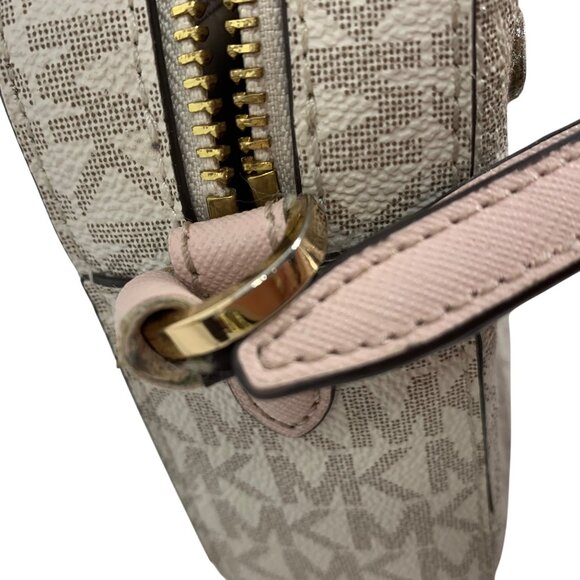 Michael Kors Jet Set East West Signature Saffiano Leather Crossbody Bag - Picture 15 of 15